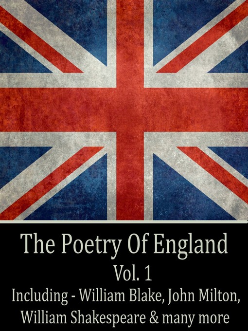 Title details for The Poetry of England, Volume 1 by William Shakespeare - Wait list
